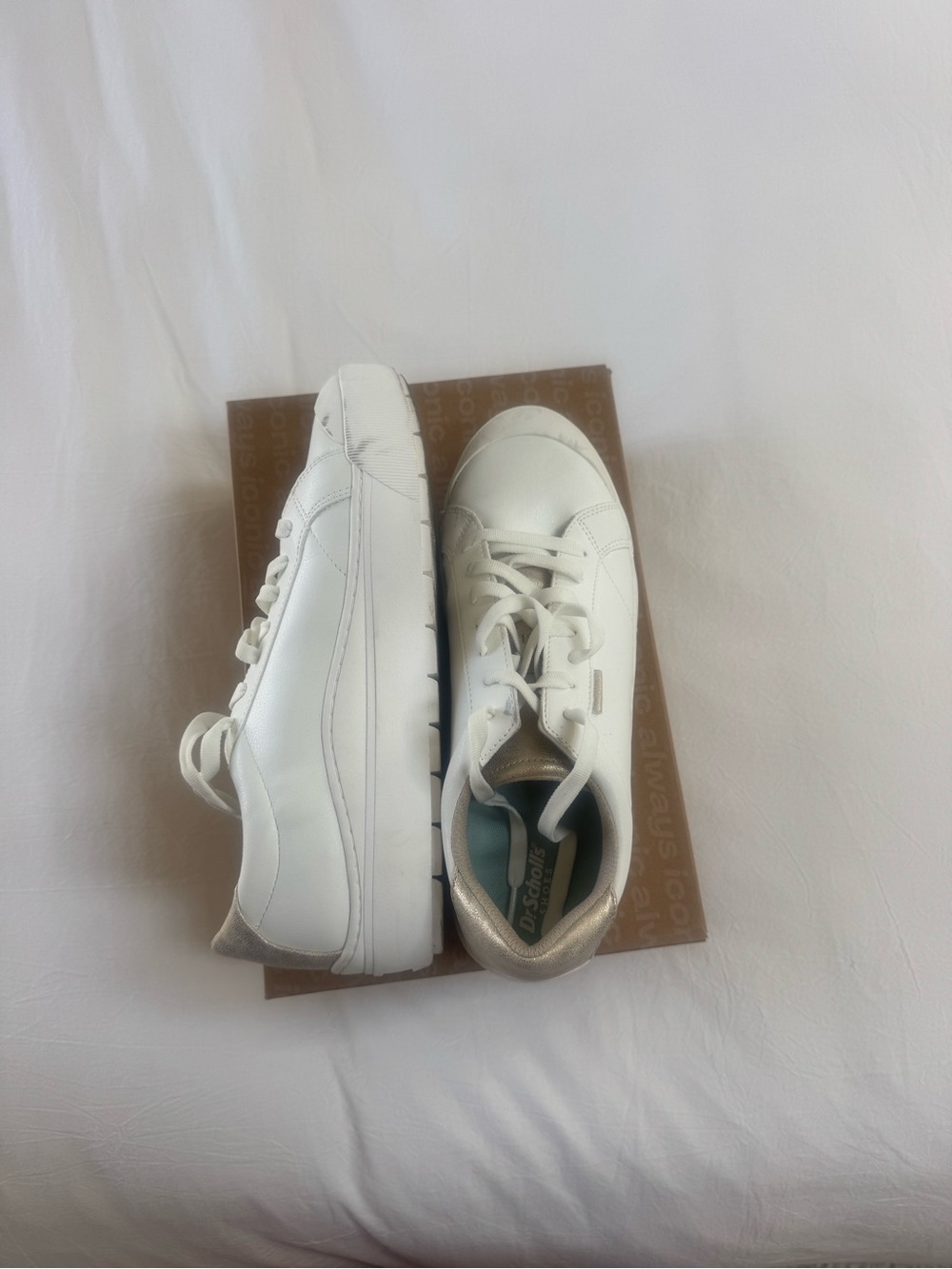 Dr Scholls Time off white sneakers women’s